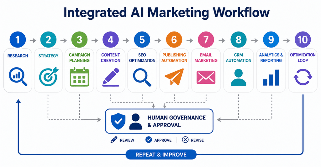 How to Run a One-Person Marketing Team with&nbsp;AI